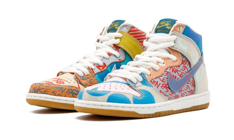 Nike SB SB Zoom Dunk High PREM 'What The Dunk '17'
